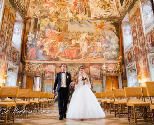 Svatba v Trojském zámku