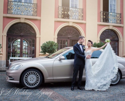 Wedding in the Dobris Castle