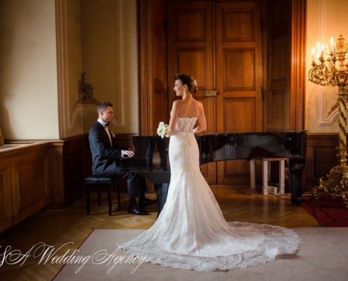 Wedding in the Dobris Castle