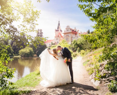 Svatba na zámku Průhonice