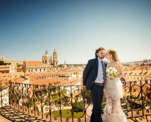 Wedding in the Vrtbovska Gardens