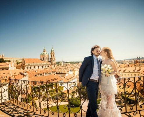 Wedding in the Vrtbovska Gardens