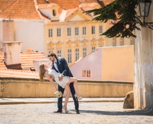 Wedding in the Vrtbovska Gardens