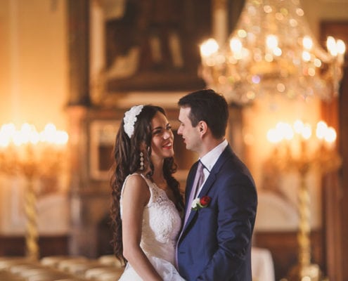 Wedding in the Dobris Castle