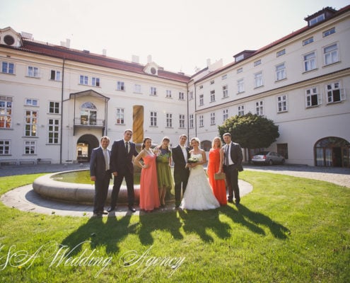 Wedding in Kaunicky Palace